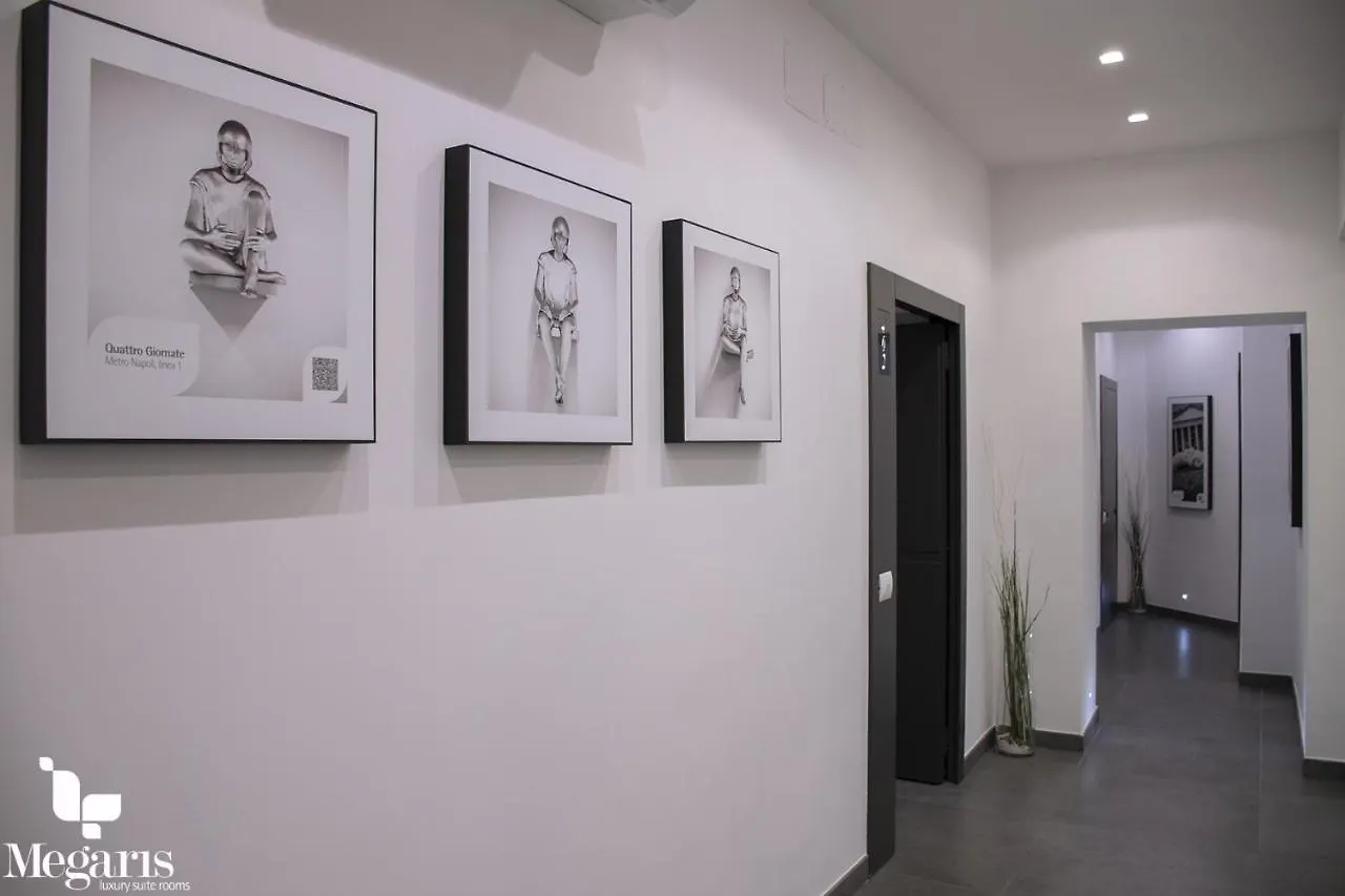 住宿加早餐酒店 Megaris Luxury Suite Rooms 那不勒斯 意大利